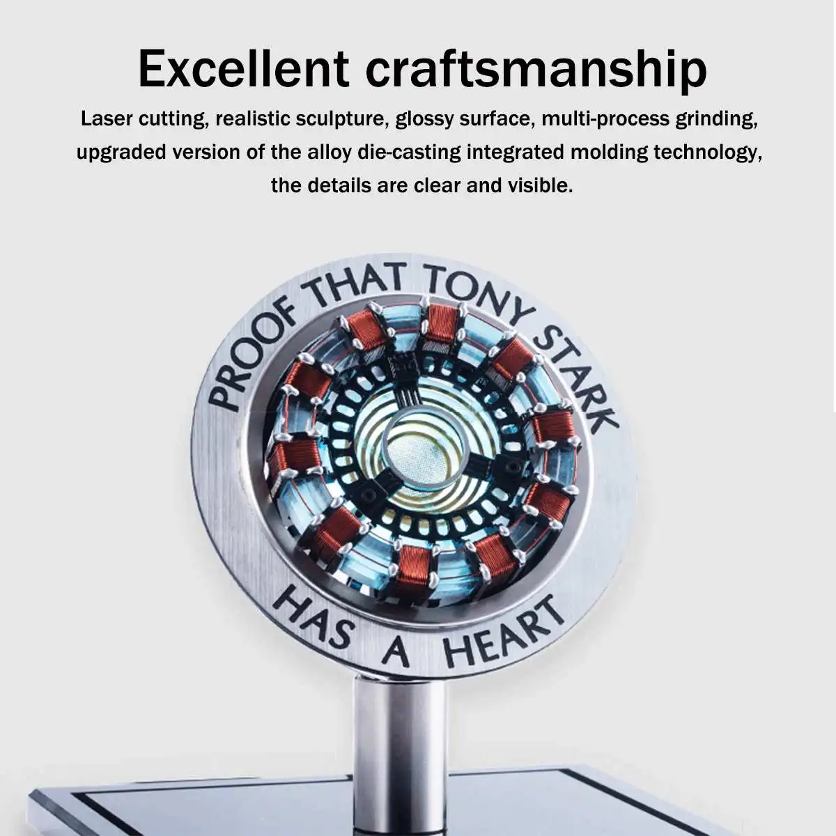 1:1 Scale Arc Reactor Need To Assemble Reactor USB LED Light Action Model Building Kits With Remote Control DIY Model Lamp 
1:1 Scale Arc Reactor Need To Assemble Reactor USB LED Light Action Model Building Kits With Remote Control DIY Model Lamp