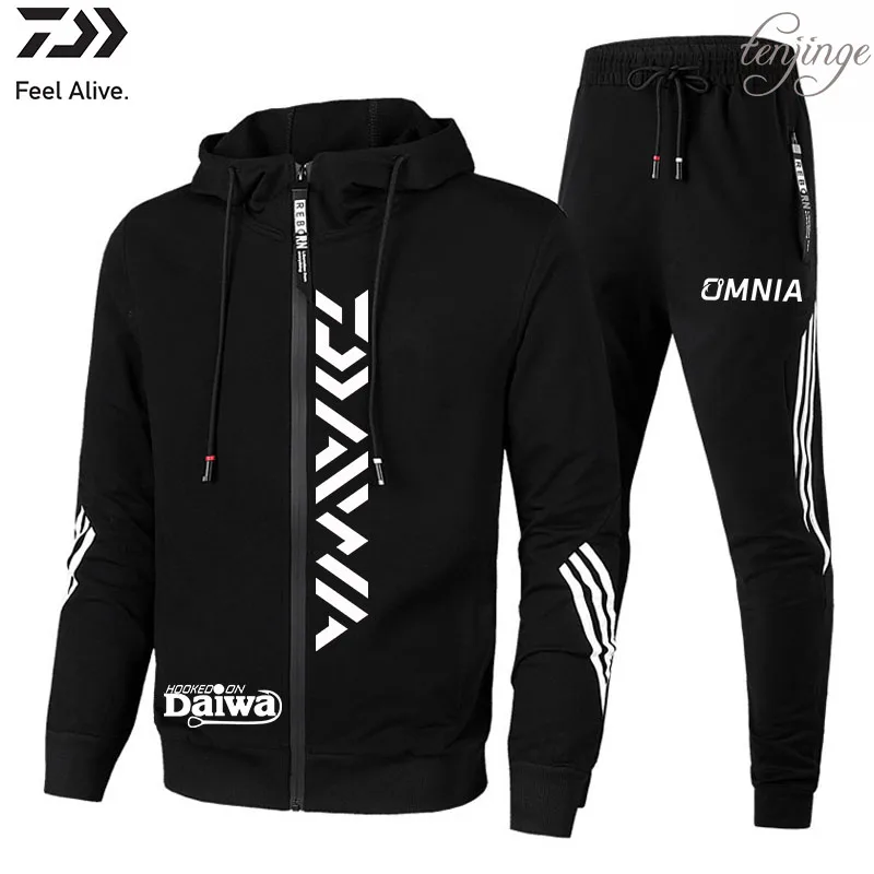 New Three-Pole Spring And Autumn High-Puality Outdoor Men's Zipper Fishing Suit + Two-Piece Fashion Casual Sports Pants S--3X
New Three-Pole Spring And Autumn High-Puality Outdoor Men's Zipper Fishing Suit + Two-Piece Fashion Casual Sports Pants S--3X