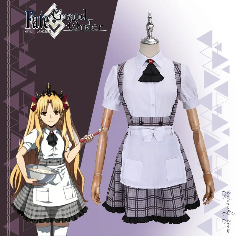 Anime Fate/Grand Order FGO Sweets Paradise Ereshkigal cafe Waiter Maid Coffee Dress Cosplay Costume Halloween Women FreeShipping
Anime Fate/Grand Order FGO Sweets Paradise Ereshkigal cafe Waiter Maid Coffee Dress Cosplay Costume Halloween Women FreeShipping
