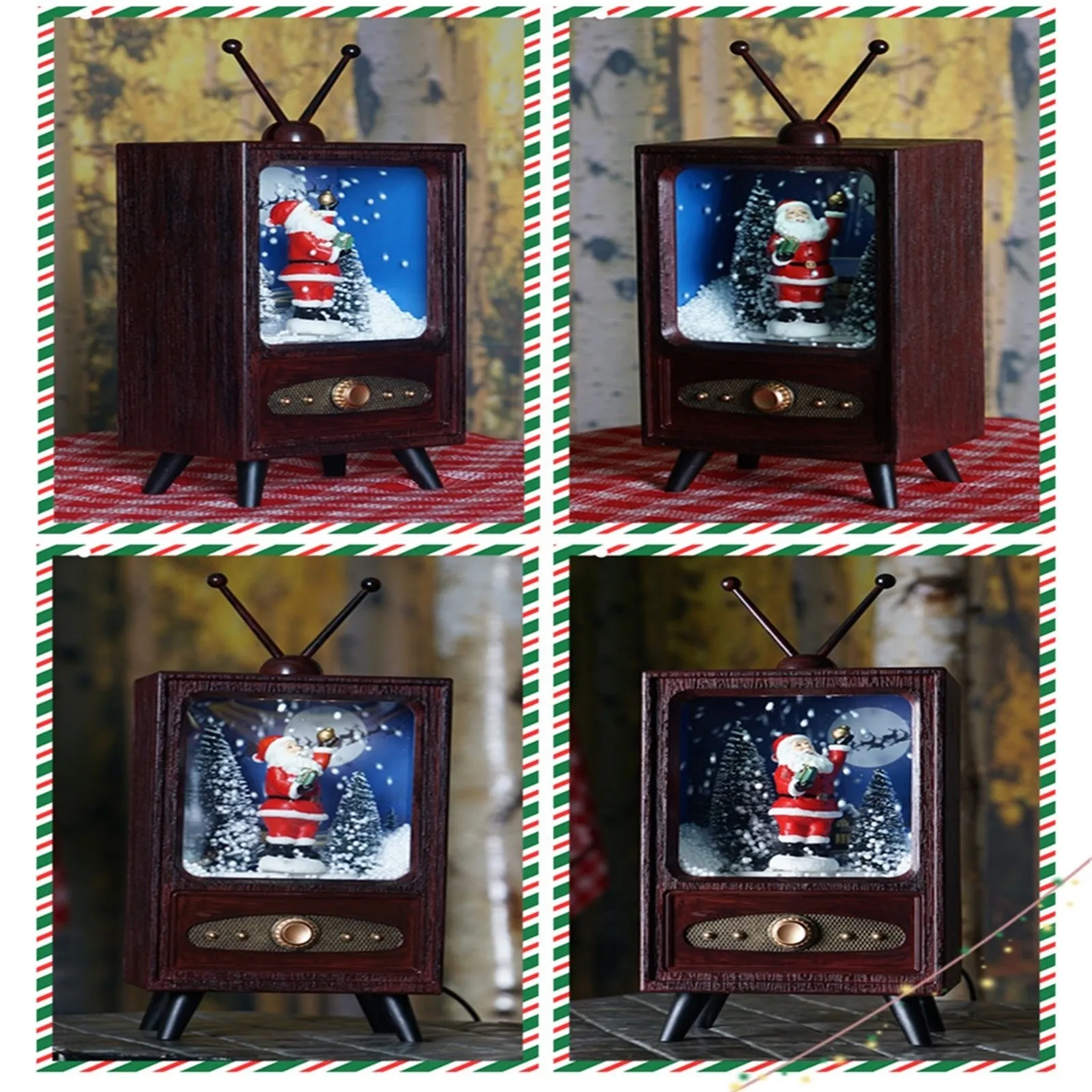 COMPUDA Simulation Of Snow Music Santa Claus Snow G lobe TV Christmas Decorations
COMPUDA Simulation Of Snow Music Santa Claus Snow G lobe TV Christmas Decorations