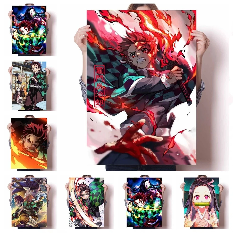 Tanjirou Canvas Demon Slayer Pictures Kimetsu Home Decor Paintings Wall Artwork Prints Modern Poster Modular Bedside Background
Tanjirou Canvas Demon Slayer Pictures Kimetsu Home Decor Paintings Wall Artwork Prints Modern Poster Modular Bedside Background