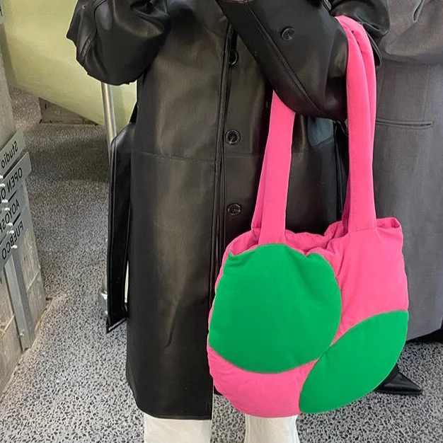 Stitching Contrast Color Ladies Large Casual Tote Bags Splicing Design Women Shoulder Bag Girls Personalized Textured Handbags
Stitching Contrast Color Ladies Large Casual Tote Bags Splicing Design Women Shoulder Bag Girls Personalized Textured Handbags