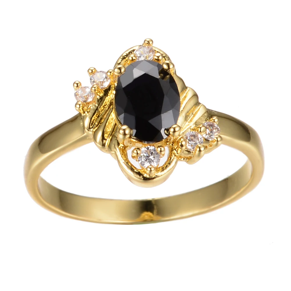 Vintage Female Black Crystal Stone Ring Charm Gold Color Wedding Rings For Women Cute Promise Bride Oval Engagement Ring
Vintage Female Black Crystal Stone Ring Charm Gold Color Wedding Rings For Women Cute Promise Bride Oval Engagement Ring