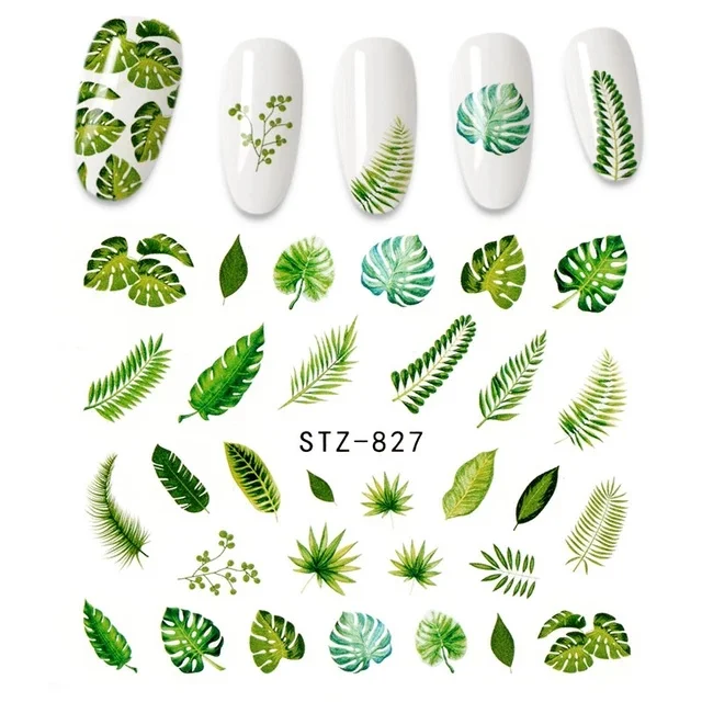 New arrival Nail Sticker Flower Leaf Tree Green Stickers for nails DIY Nail Art Decor Gel Polish Sticker Manicure Foils
New arrival Nail Sticker Flower Leaf Tree Green Stickers for nails DIY Nail Art Decor Gel Polish Sticker Manicure Foils