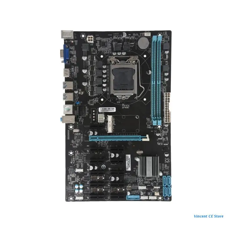 Материнская плата K92F B250-BTC Miner, 12 графических карт DDR4, встроенный интерфейс VGA
Материнская плата K92F B250-BTC Miner, 12 графических карт DDR4, встроенный интерфейс VGA