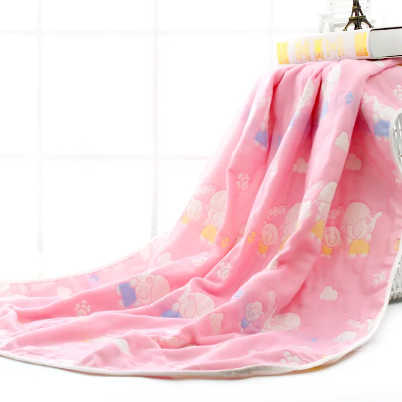 Baby Blankets For Newborn Infants 6 Layers Bed Sheet Breathable Knits Stroller Blanket Soft Cotton 43.31in*43.31in Gauze Soft 
Baby Blankets For Newborn Infants 6 Layers Bed Sheet Breathable Knits Stroller Blanket Soft Cotton 43.31in*43.31in Gauze Soft