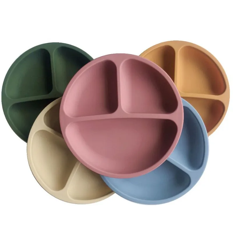 Make Baby Tableware Silicone Plate Free BPA Food Grade Tray Anti-slip Gift Children Products Kids Dinner Plat
Make Baby Tableware Silicone Plate Free BPA Food Grade Tray Anti-slip Gift Children Products Kids Dinner Plat