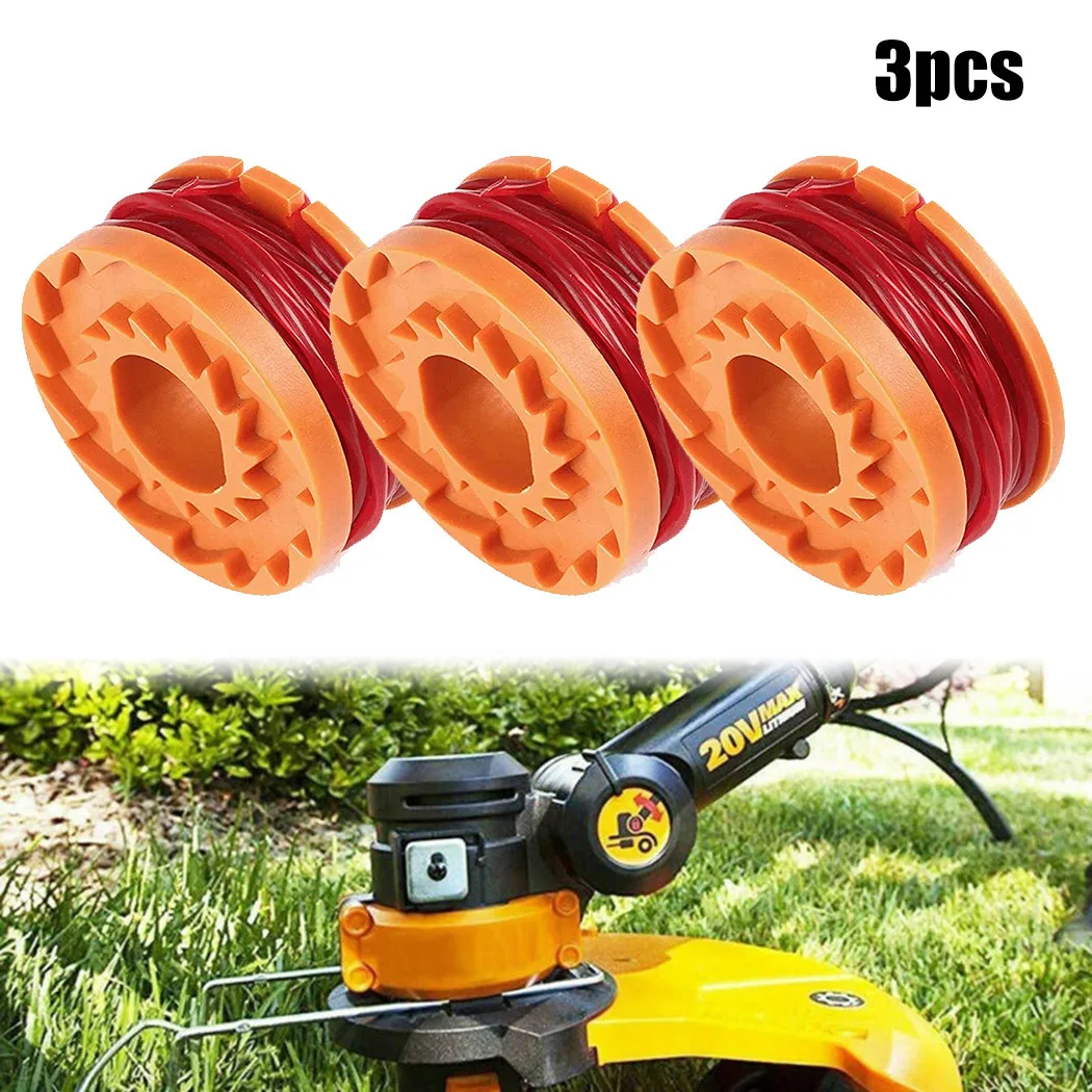 3Pcs MacAllister Strimmer Trimmer Spool And Line 1.5mm 1 X 2.5m For 18v Lithium-Ion Cordless Trimmer
3Pcs MacAllister Strimmer Trimmer Spool And Line 1.5mm 1 X 2.5m For 18v Lithium-Ion Cordless Trimmer