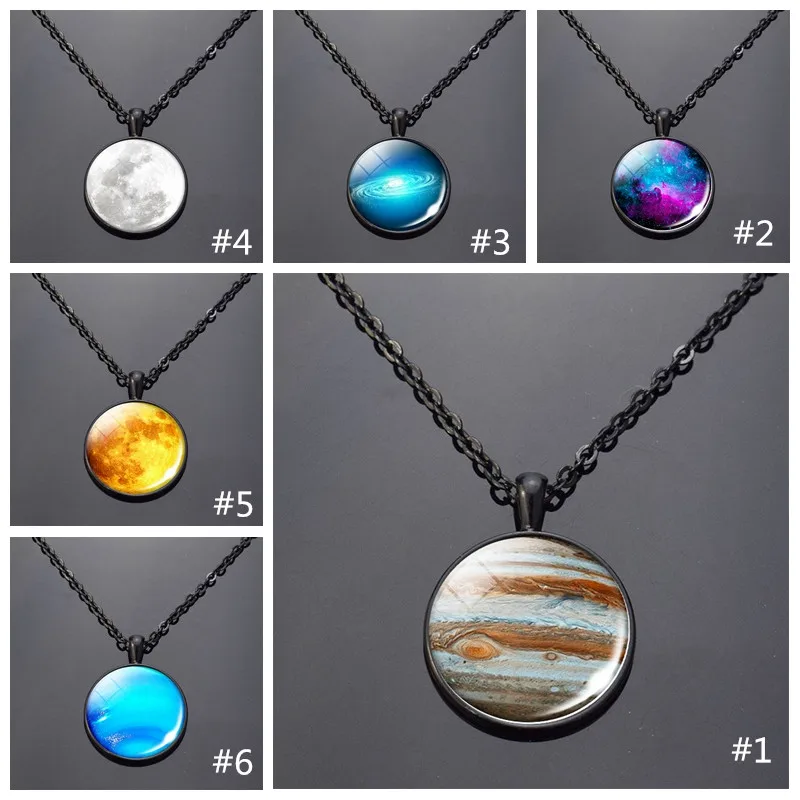 Black Necklace Full Moon Necklace Nebula Pendant Solar System Glass Cabochon Pendant Galaxy Space Astronomy Planet Gift
Black Necklace Full Moon Necklace Nebula Pendant Solar System Glass Cabochon Pendant Galaxy Space Astronomy Planet Gift