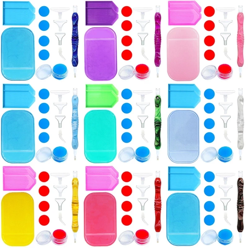 1set Diamond Painting Tools Accessories For Point Drill Pen Storage Tray Decoration
1set Diamond Painting Tools Accessories For Point Drill Pen Storage Tray Decoration