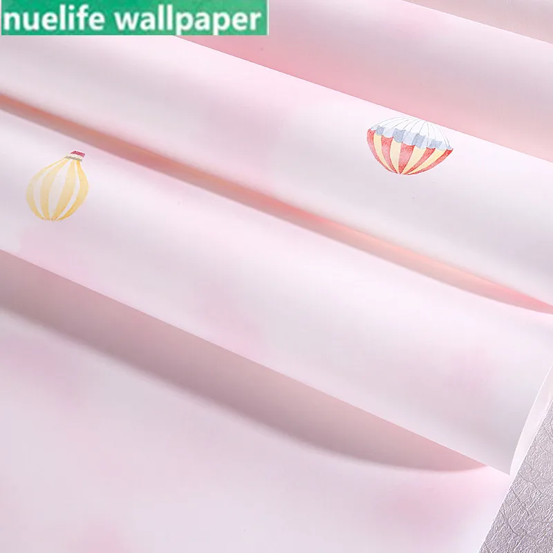 Nordic children's room wallpaper hot air balloon cartoon boy girl princess pink cloud sky bedroom background non-woven wallpaper
Nordic children's room wallpaper hot air balloon cartoon boy girl princess pink cloud sky bedroom background non-woven wallpaper