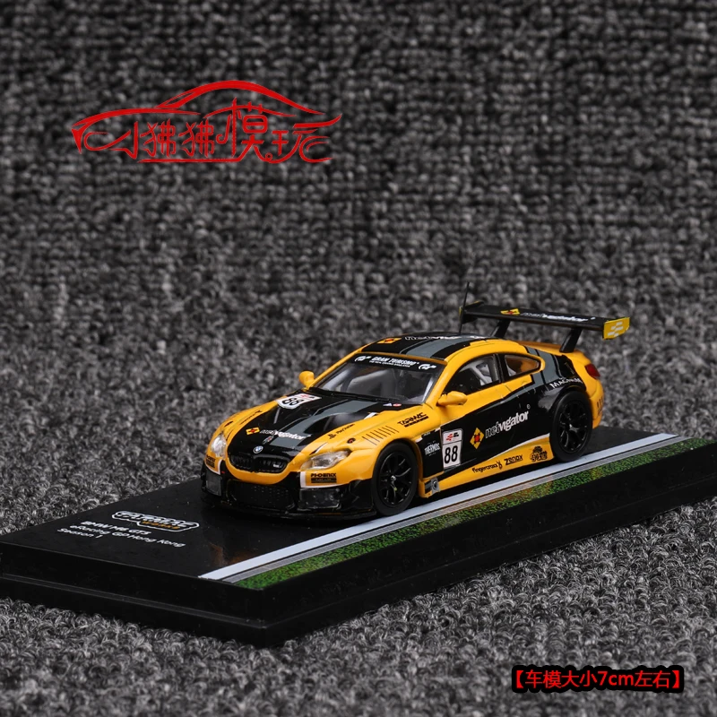 Tarmac Works 1:64 BMW M6 GT3 Nurburgring 24 Racing model 2016 88# limited edition collection metal car model
Tarmac Works 1:64 BMW M6 GT3 Nurburgring 24 Racing model 2016 88# limited edition collection metal car model