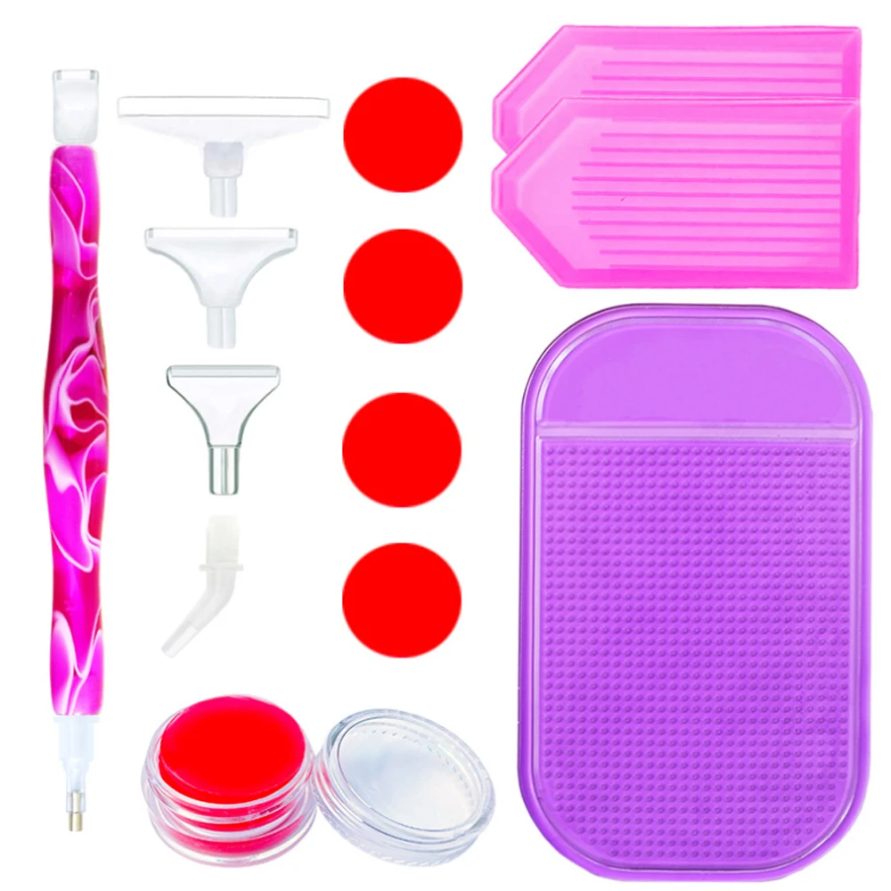 Diamond Painting Pen Diamond Drawing Rhinestone Picker Tool Set Include Anti-slip Mat Mat Tray For Diamond Painting Nail Tool
Diamond Painting Pen Diamond Drawing Rhinestone Picker Tool Set Include Anti-slip Mat Mat Tray For Diamond Painting Nail Tool