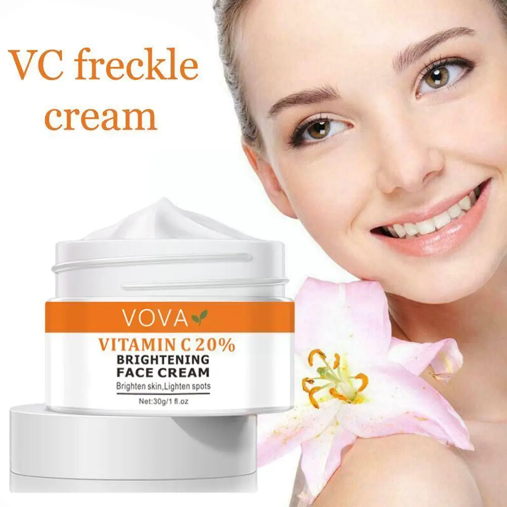 30g Vc Freckle Cream Remove Dark Spots Whitening Face Care Cosmetics Cream Care Anti-aging Moisturizing Skin Firming Face V4a7
30g Vc Freckle Cream Remove Dark Spots Whitening Face Care Cosmetics Cream Care Anti-aging Moisturizing Skin Firming Face V4a7