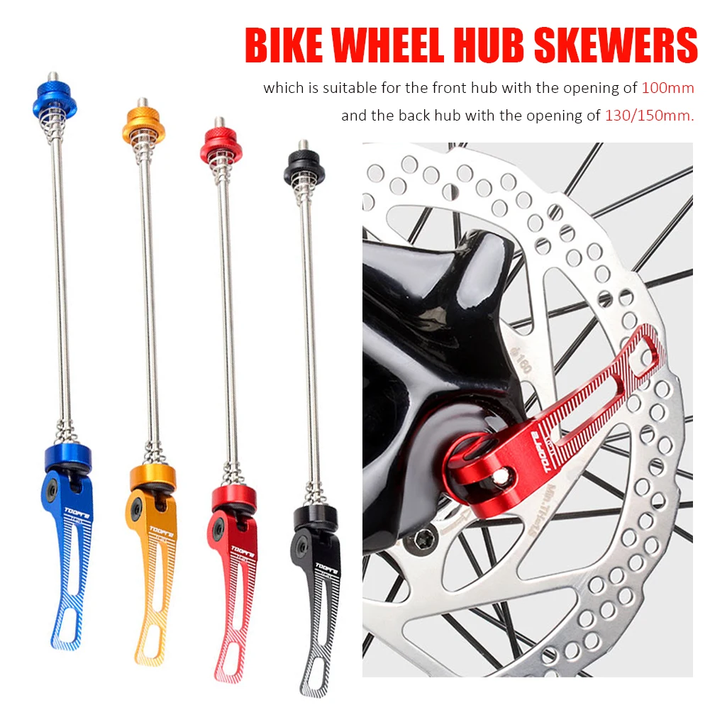 2pcs Mountain Bicycle Wheel Hub Skewers 145/185mm Front Rear Quick Release Axis Skewers Bike Clip Lever for Mountain Road Bikes
2pcs Mountain Bicycle Wheel Hub Skewers 145/185mm Front Rear Quick Release Axis Skewers Bike Clip Lever for Mountain Road Bikes