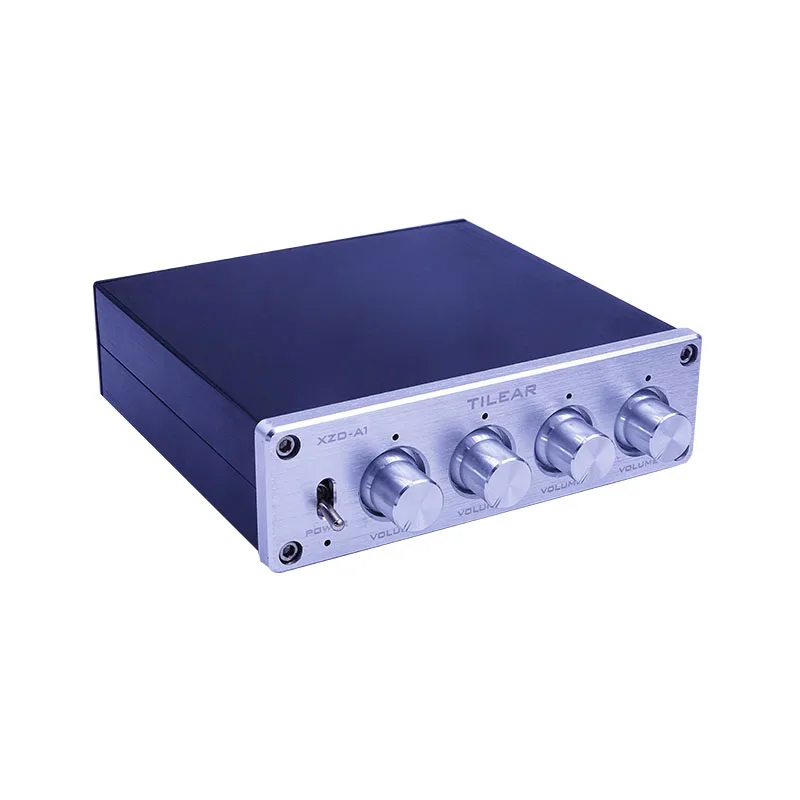 1 in 4 out lossless audio switcher sound source signal selection allocation RCA gold-plated lotus terminal one in four out
1 in 4 out lossless audio switcher sound source signal selection allocation RCA gold-plated lotus terminal one in four out