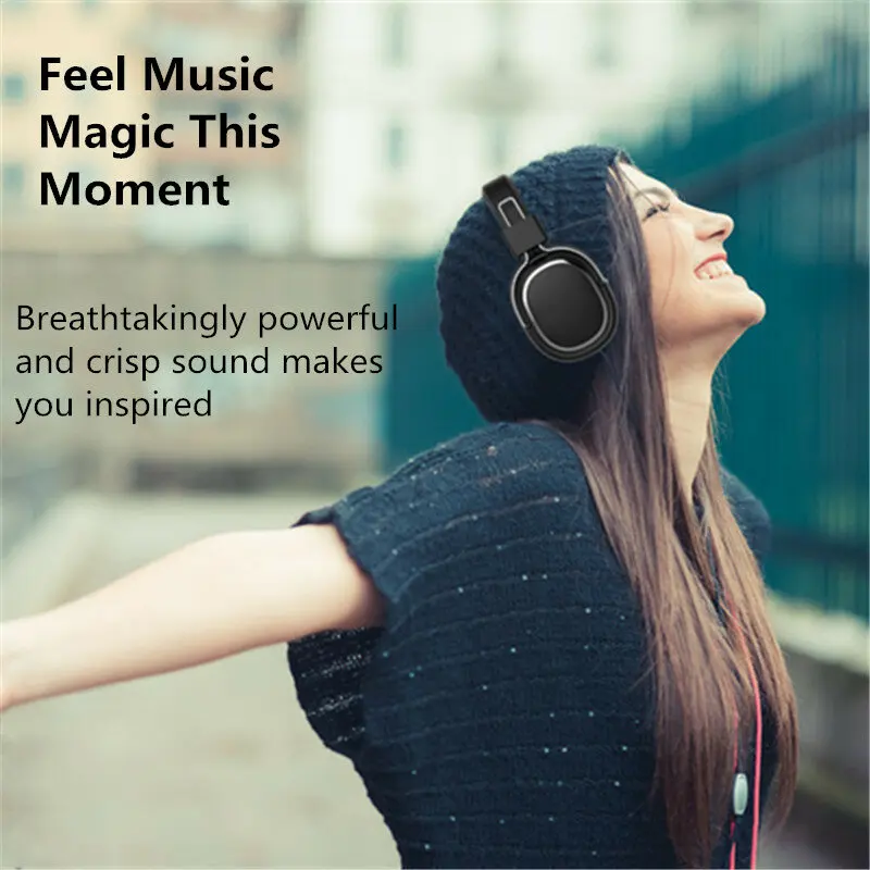 Bluetooth Headphone Over-Ear Wired Wireless Headphones Foldable 5.0 Stereo Headset with Mic Support TF Card
Bluetooth Headphone Over-Ear Wired Wireless Headphones Foldable 5.0 Stereo Headset with Mic Support TF Card