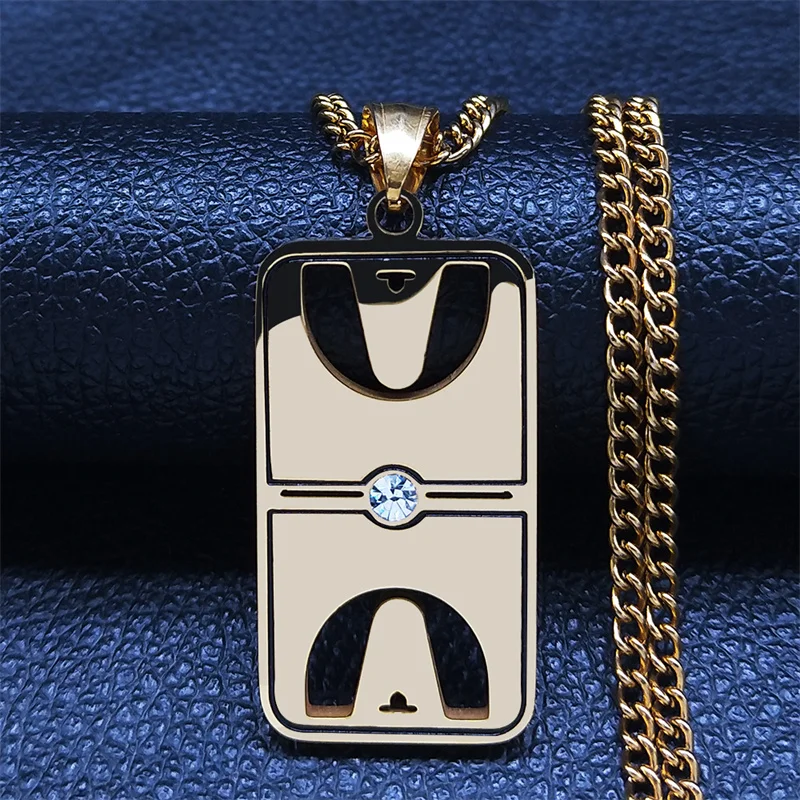 Hip Hop Crystal Stainless Steel Basketball Court Sports Necklace Women Black Color Necklace Jewelry collier chaine NXH336S06
Hip Hop Crystal Stainless Steel Basketball Court Sports Necklace Women Black Color Necklace Jewelry collier chaine NXH336S06
