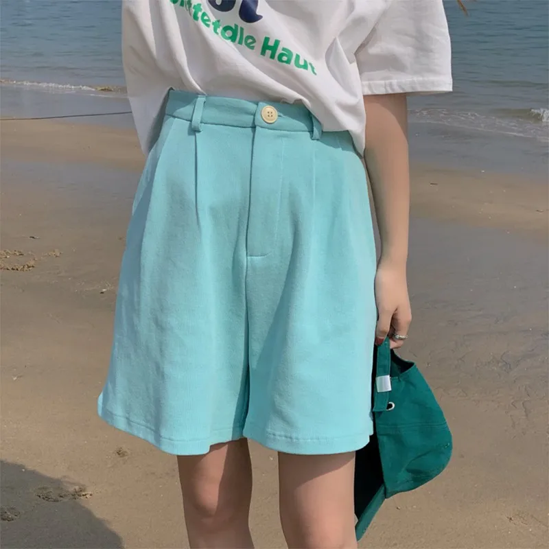 GLODTAOS Oversized Short Mujer Summer Casual Loose Wide Leg Half Length Shorts Women Harajuk High Waisted Green Women Shorts
GLODTAOS Oversized Short Mujer Summer Casual Loose Wide Leg Half Length Shorts Women Harajuk High Waisted Green Women Shorts