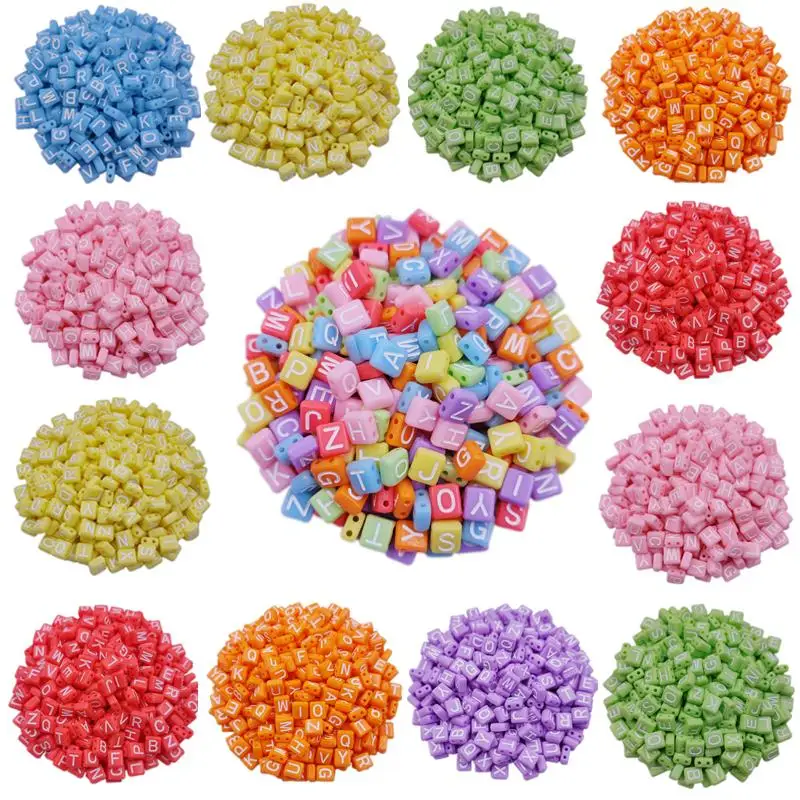 40Pcs Square Letter Loose Beads DIY For Jewelry Making Pendant Necklace Bracelet Wholesale
40Pcs Square Letter Loose Beads DIY For Jewelry Making Pendant Necklace Bracelet Wholesale