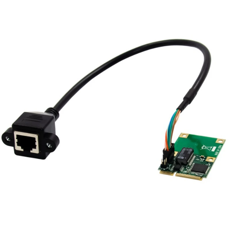 Гигабитная Серверная сетевая карта MiniPCIe с электрическим портом, один адаптер Ethernet RJ45 для ПК
Гигабитная Серверная сетевая карта MiniPCIe с электрическим портом, один адаптер Ethernet RJ45 для ПК