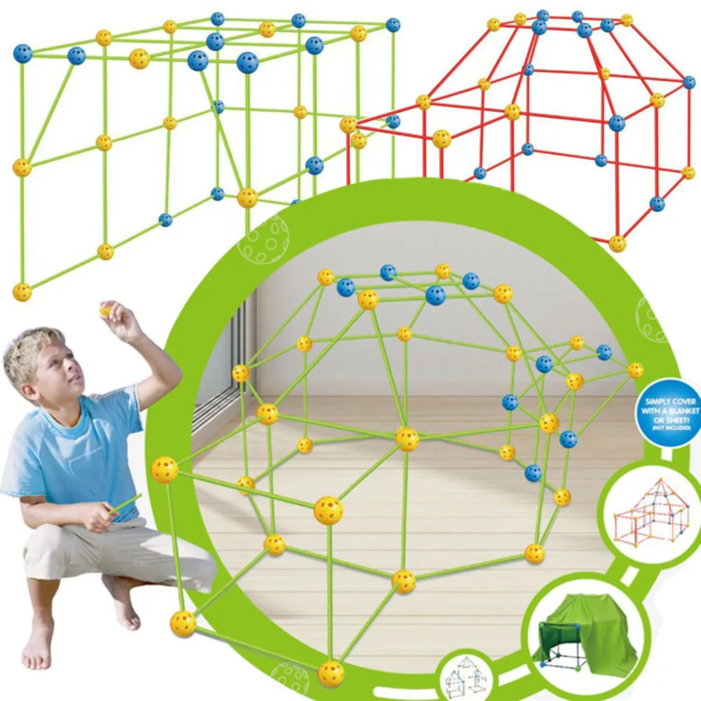 Kids Construction Fort Building Castles Tunnels Tents Kit Diy 3d Play House Building Toys For Kids Birthday Gift Construction Se
Kids Construction Fort Building Castles Tunnels Tents Kit Diy 3d Play House Building Toys For Kids Birthday Gift Construction Se