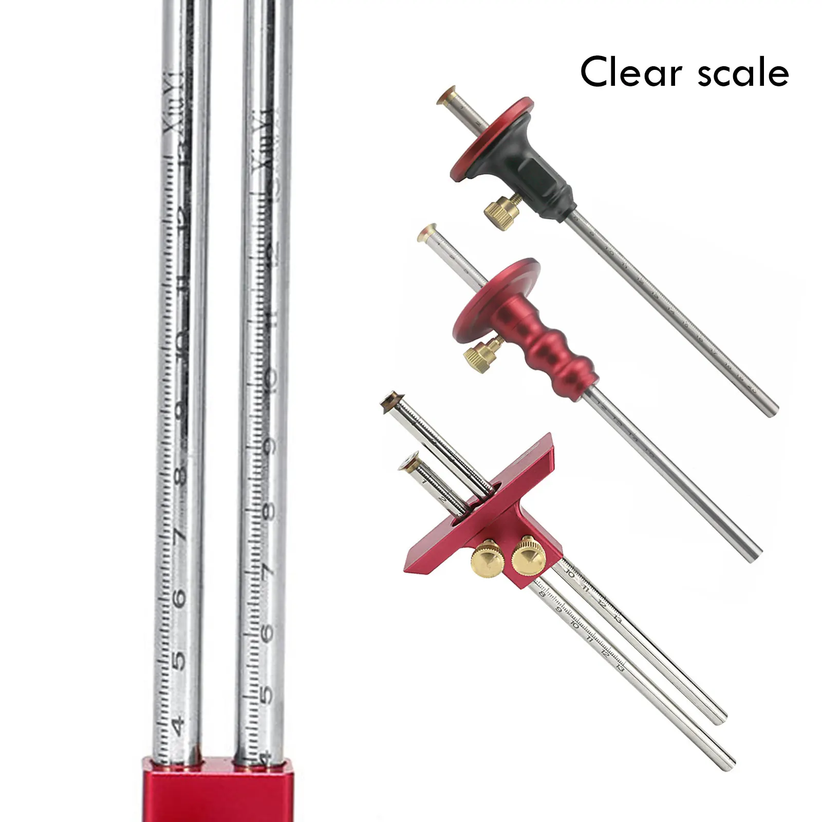 Woodworking Adjustable European Double Headed Scribe Blade Tool Wooden Scribe-Line Crosswood-Out Tool Woodworking Tool
Woodworking Adjustable European Double Headed Scribe Blade Tool Wooden Scribe-Line Crosswood-Out Tool Woodworking Tool