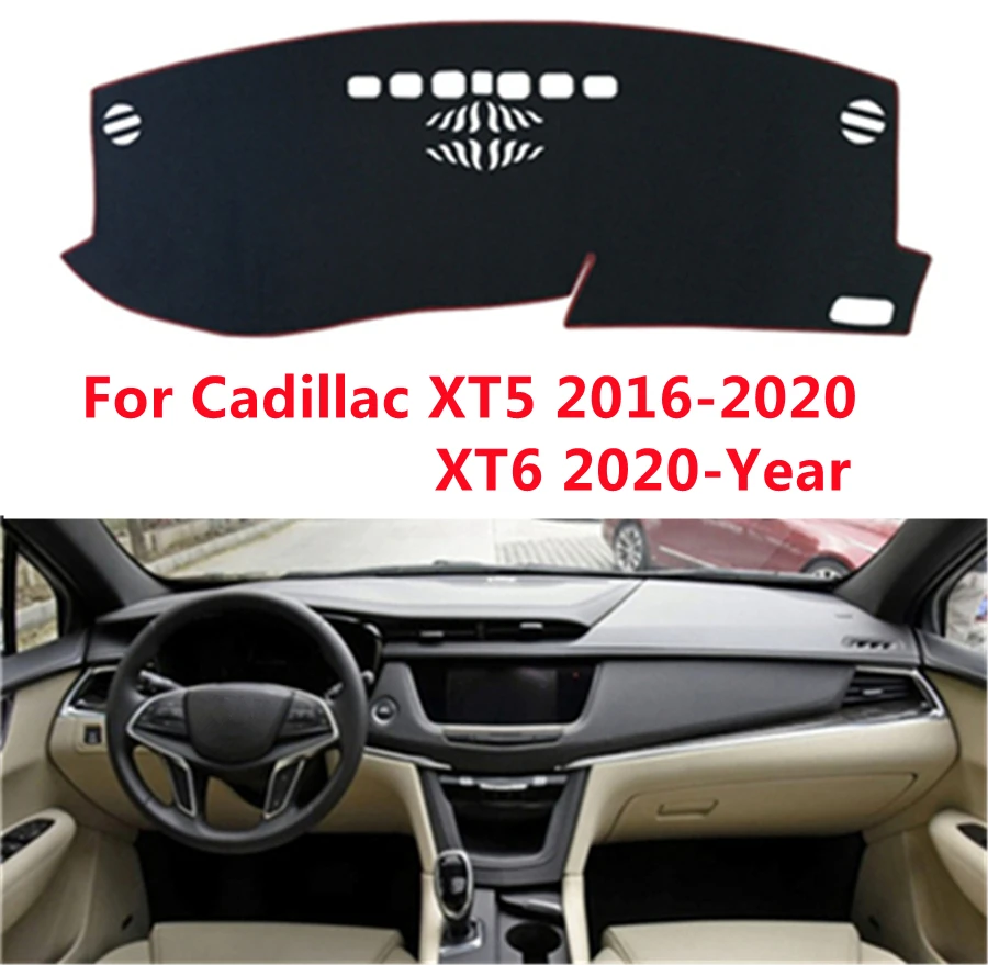 Black Car Dashboard Cover Dash Mat For Cadillac XT5 XT6 (2016-2020 Year) 2017-2018-2019 Auto Sun Shade Pad Carpet Protector
Black Car Dashboard Cover Dash Mat For Cadillac XT5 XT6 (2016-2020 Year) 2017-2018-2019 Auto Sun Shade Pad Carpet Protector