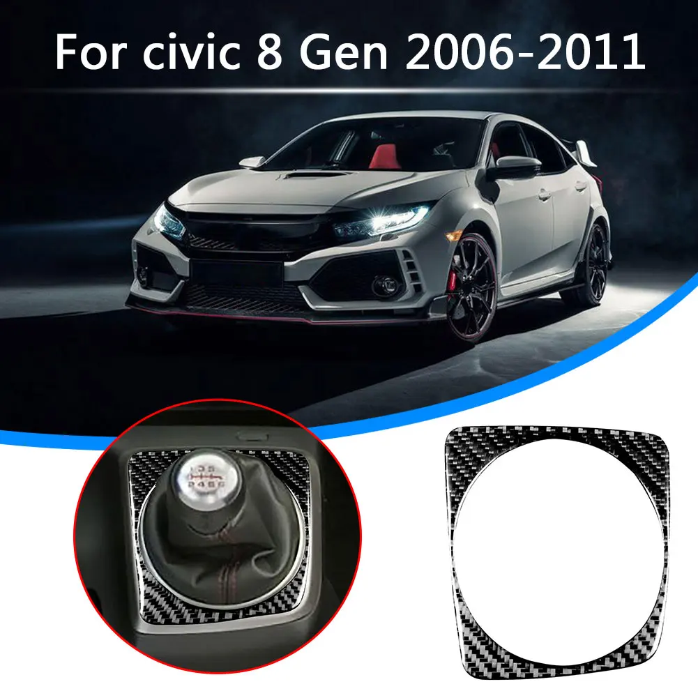 Car Interior Covers Trim Accessories Carbon Fiber MT Car Panel Trim Sticker Decoration for Honda Civic 06-11 
Car Interior Covers Trim Accessories Carbon Fiber MT Car Panel Trim Sticker Decoration for Honda Civic 06-11