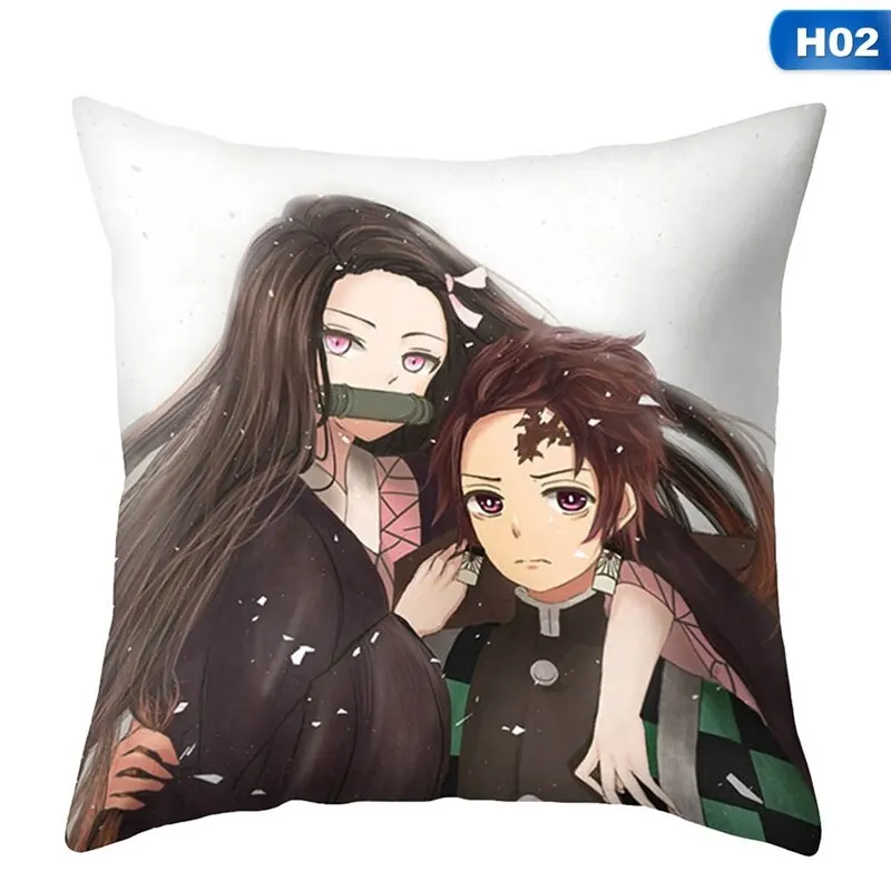 For Anime Demon Slayer Kimetsu no Yaiba Pillowcase Printed Pillow Cover Anime Grils Decorative Pillowcase Gift 45x45cm
For Anime Demon Slayer Kimetsu no Yaiba Pillowcase Printed Pillow Cover Anime Grils Decorative Pillowcase Gift 45x45cm