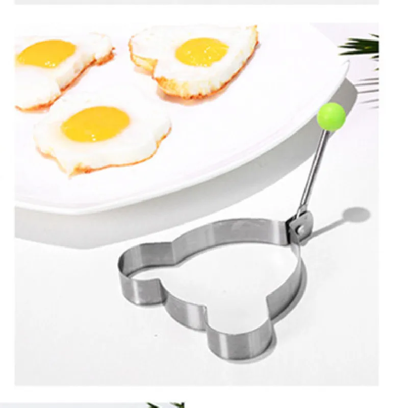Thickened Stainless Steel Omelet Model Poached Egg Grinder Love Round Flower-Shaped Star-Shaped Omelet Mold Creative Omelet
Thickened Stainless Steel Omelet Model Poached Egg Grinder Love Round Flower-Shaped Star-Shaped Omelet Mold Creative Omelet