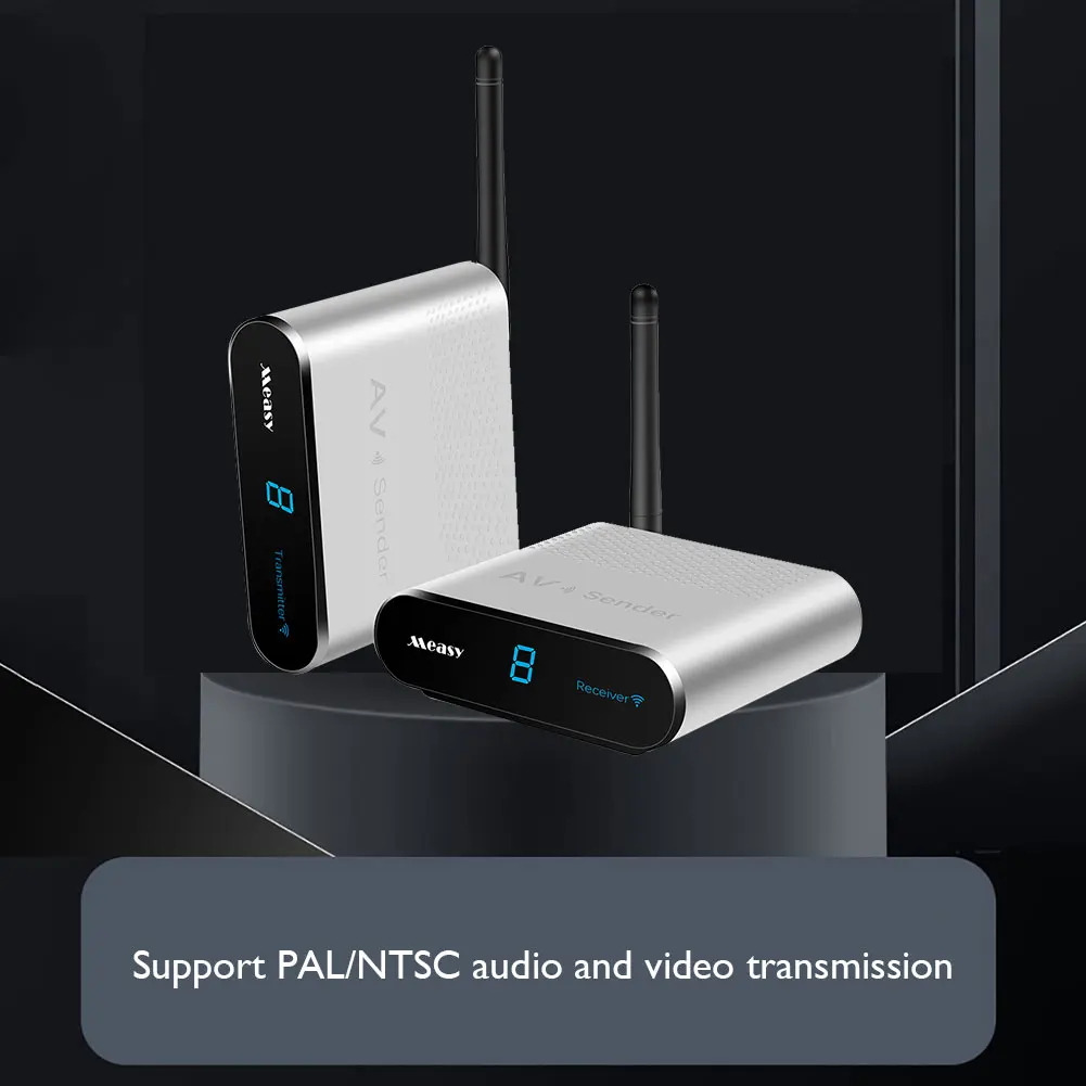 AV530 RCA Wireless AV Extender 5.8GHz 8 Channel Video Audio Transmitter Receiver Go Through Wall Signal Sender Receiver
AV530 RCA Wireless AV Extender 5.8GHz 8 Channel Video Audio Transmitter Receiver Go Through Wall Signal Sender Receiver