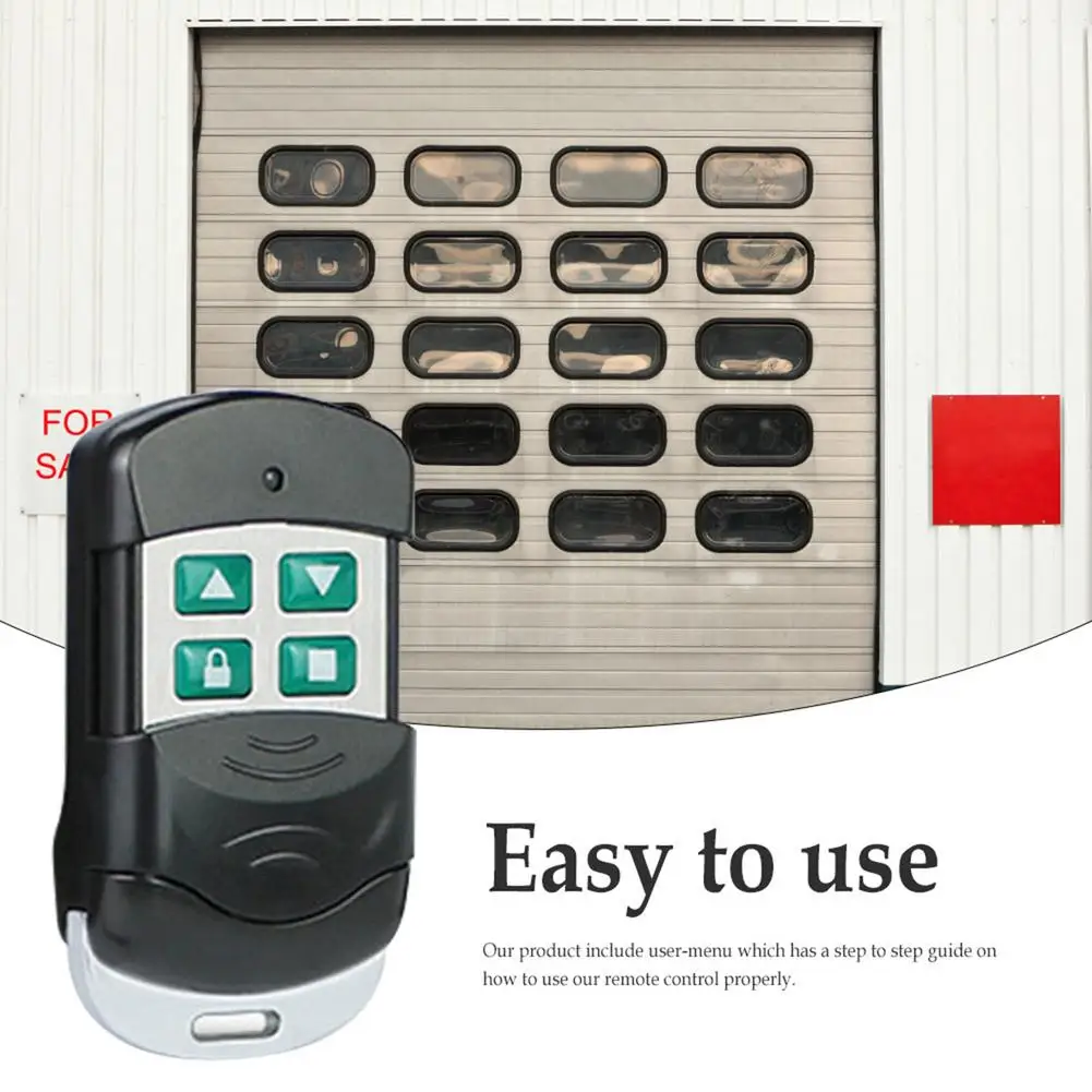 Metal Dial Code Four Button Wireless Electric Garage Door Remote Control Small Universal Key Automotive Electronic Accessories
Metal Dial Code Four Button Wireless Electric Garage Door Remote Control Small Universal Key Automotive Electronic Accessories