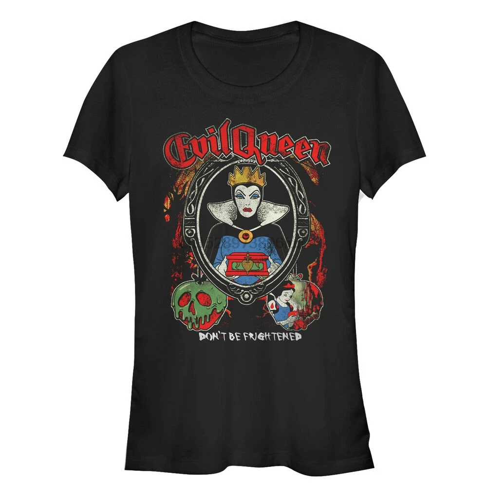 Snow White And The Seven Dwarves Evil Queen Frighten Juniors Graphic T Shirt
Snow White And The Seven Dwarves Evil Queen Frighten Juniors Graphic T Shirt