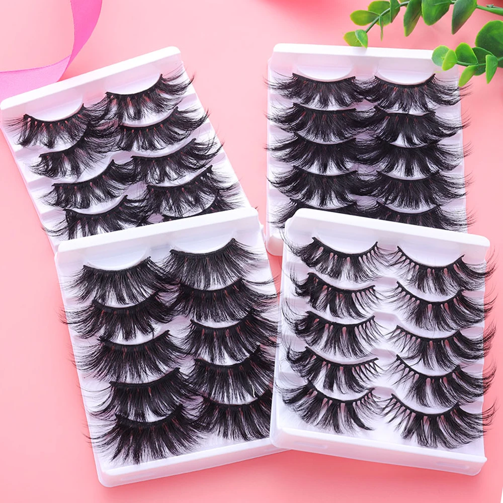 8D 4/5/9/10 Pairs 25mm Mink Eyelashes Long Lasting Lashes Natural Dramatic Volume Eyelashes Extension Thick Long 3D False Lashes
8D 4/5/9/10 Pairs 25mm Mink Eyelashes Long Lasting Lashes Natural Dramatic Volume Eyelashes Extension Thick Long 3D False Lashes