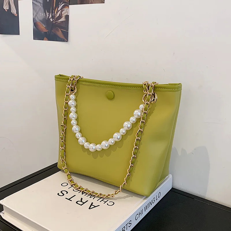 New Summer Large Capacity Bucket Bags For Women 2021 PU Leather Female Beading Handbags Women Designer Shoulder Bag Sac Femme
New Summer Large Capacity Bucket Bags For Women 2021 PU Leather Female Beading Handbags Women Designer Shoulder Bag Sac Femme