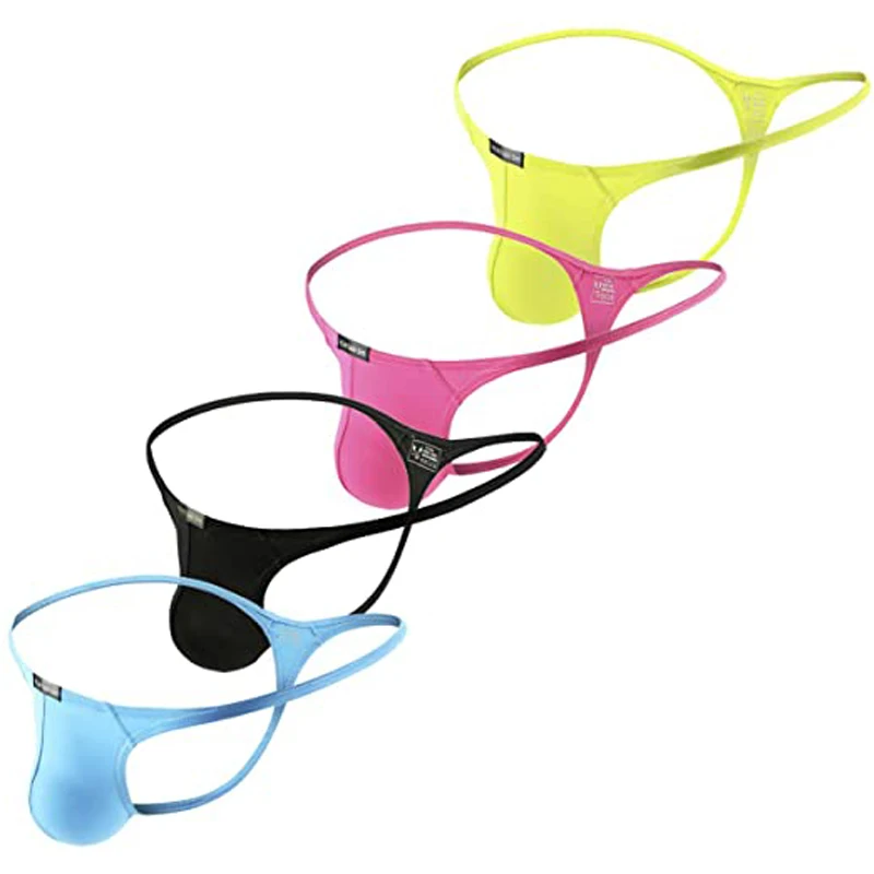 Men's Sexy Ice Silk Thongs Underwear Tagless Lingerie Bikini Men Panties Low-Rise Backless T-Back
Men's Sexy Ice Silk Thongs Underwear Tagless Lingerie Bikini Men Panties Low-Rise Backless T-Back