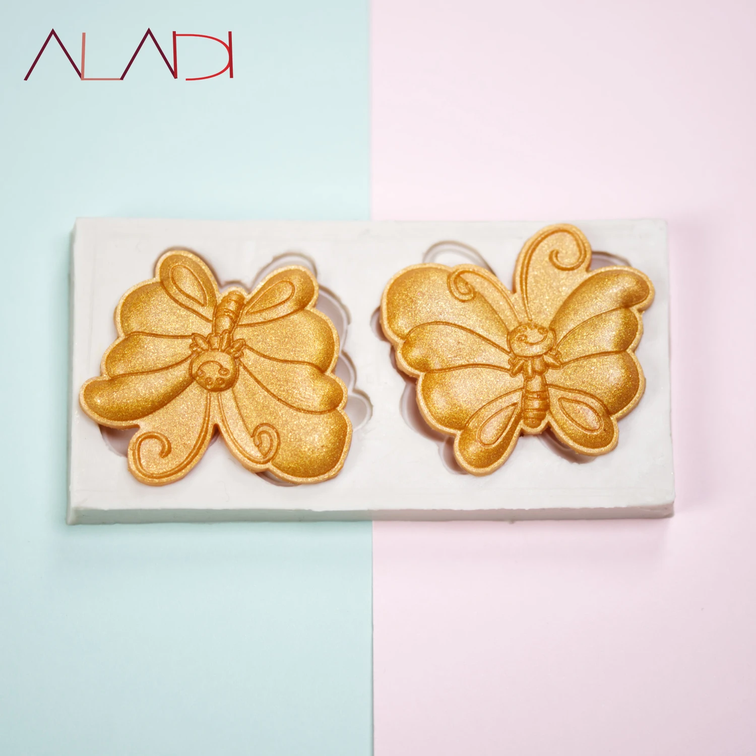 Luyou 1pcs Butterfly Two Bowknot Silicone Resin Mold Cake Decoration Tool Pastry Kitchen Baking Accessories AD054
Luyou 1pcs Butterfly Two Bowknot Silicone Resin Mold Cake Decoration Tool Pastry Kitchen Baking Accessories AD054