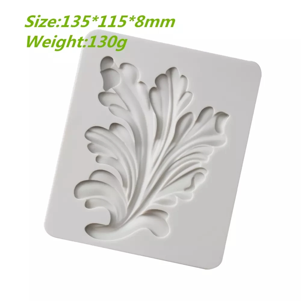 Big Leaves Fondant Resin Mold for DIY Pastry Cup Cake Dessert Chocolate Lace Decoration Supplies Kitchen Tool Baking Mould 
Big Leaves Fondant Resin Mold for DIY Pastry Cup Cake Dessert Chocolate Lace Decoration Supplies Kitchen Tool Baking Mould