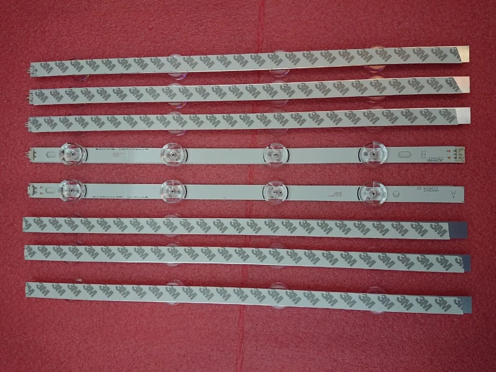 New 8pcs/set LED Backlight strip For LG 40LF630V INNOTEK 40 DRT4.0 DRT 4.0 3.0 40 inch A B SVL400 6916L-0885A 0884A
New 8pcs/set LED Backlight strip For LG 40LF630V INNOTEK 40 DRT4.0 DRT 4.0 3.0 40 inch A B SVL400 6916L-0885A 0884A