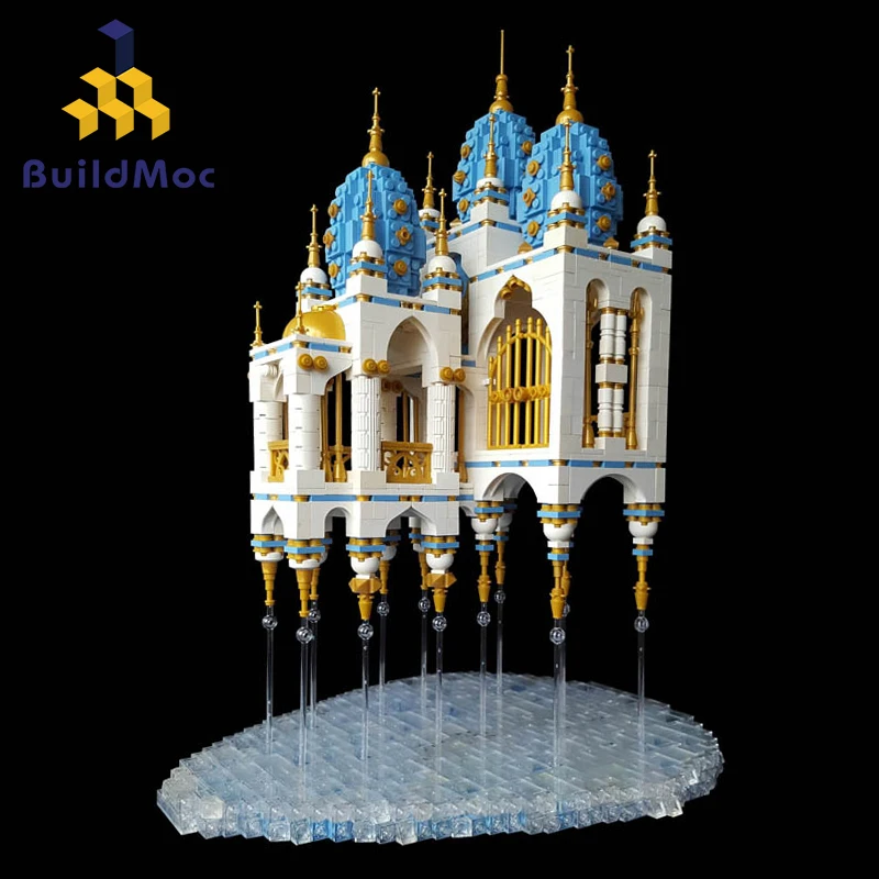 BuildMOC Floating Castle view Floating SKY Castle House Fantasy Fortress Model Building Blocks Bricks Kids Toys new
BuildMOC Floating Castle view Floating SKY Castle House Fantasy Fortress Model Building Blocks Bricks Kids Toys new