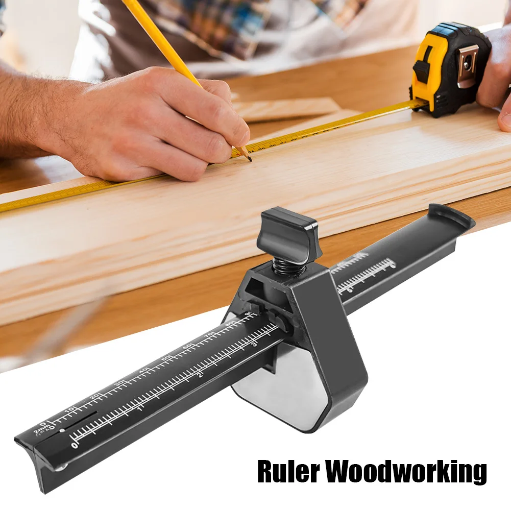 Parallel Marking Gauge Carpenter Parallel Line Marker Scriber with Scale Adjustable Woodworking Drawing Scribe Tool
Parallel Marking Gauge Carpenter Parallel Line Marker Scriber with Scale Adjustable Woodworking Drawing Scribe Tool