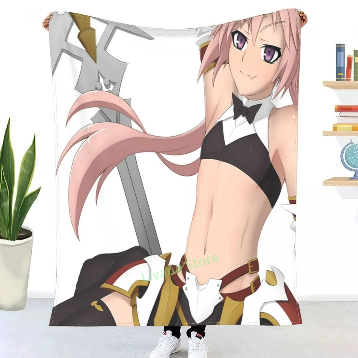 Saber Astolfo Throw Blanket 3D printed sofa bedroom decorative blanket children adult Christmas gift
Saber Astolfo Throw Blanket 3D printed sofa bedroom decorative blanket children adult Christmas gift