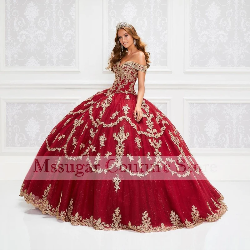 2021 Lace Luxury Quinceanera Dress Off The Shoulder Applique Ball Gown Dresses Custom Made
2021 Lace Luxury Quinceanera Dress Off The Shoulder Applique Ball Gown Dresses Custom Made