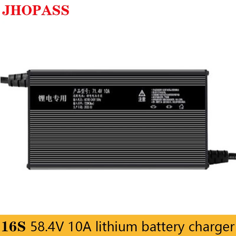 Smart High-power 16S output 220V 58.4V 10A HQ lithium battery charger 3LED display 48V 10A fast for Truck Ship Forklift E-bike
Smart High-power 16S output 220V 58.4V 10A HQ lithium battery charger 3LED display 48V 10A fast for Truck Ship Forklift E-bike