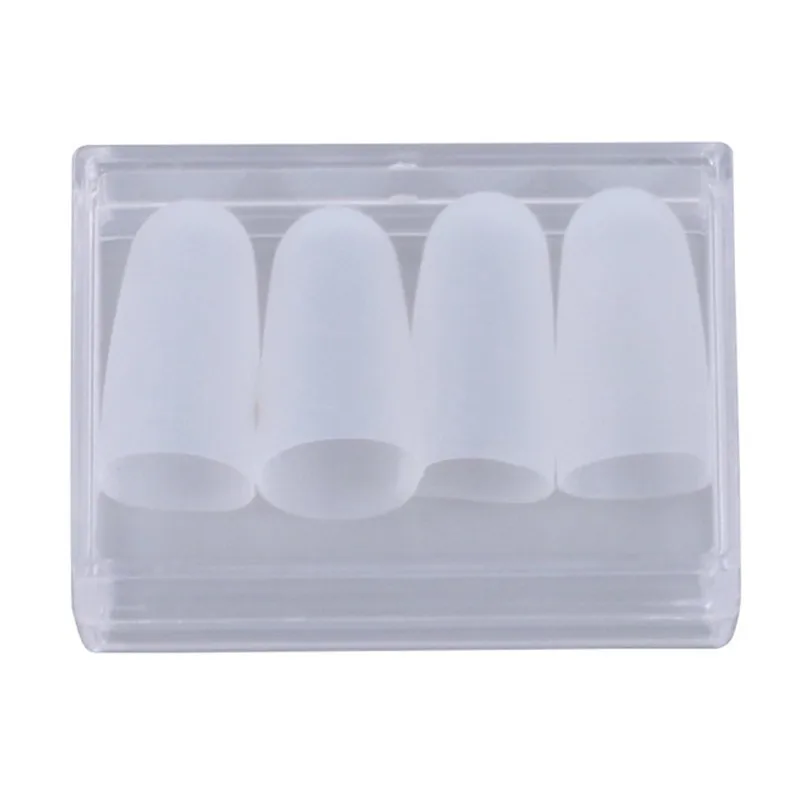 4Pcs/Set Silicone Finger Guards Guitar Fingertip Protectors for Ukulele Guitar 4 Sizes XS S M L Transparent Finger Cover
4Pcs/Set Silicone Finger Guards Guitar Fingertip Protectors for Ukulele Guitar 4 Sizes XS S M L Transparent Finger Cover