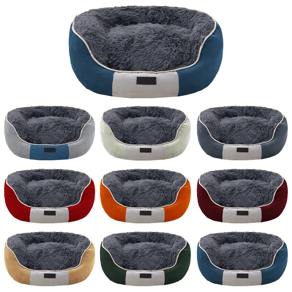 Pet Bed Comfortable Deep Sleep Square Long Fluff Dog Kennel Ultra Soft Washable Pet Cushion Bed Four Seasons Warm Doghouse
Pet Bed Comfortable Deep Sleep Square Long Fluff Dog Kennel Ultra Soft Washable Pet Cushion Bed Four Seasons Warm Doghouse