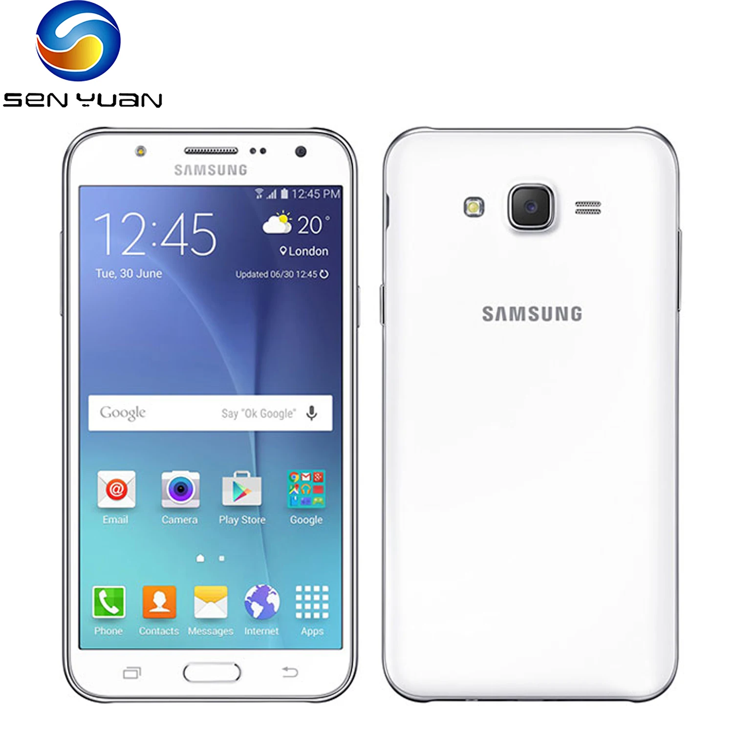 Оригинальный разблокированный мобильный телефон Samsung Galaxy J7 4G LTE 5 "J700F/J700H Duos Octa