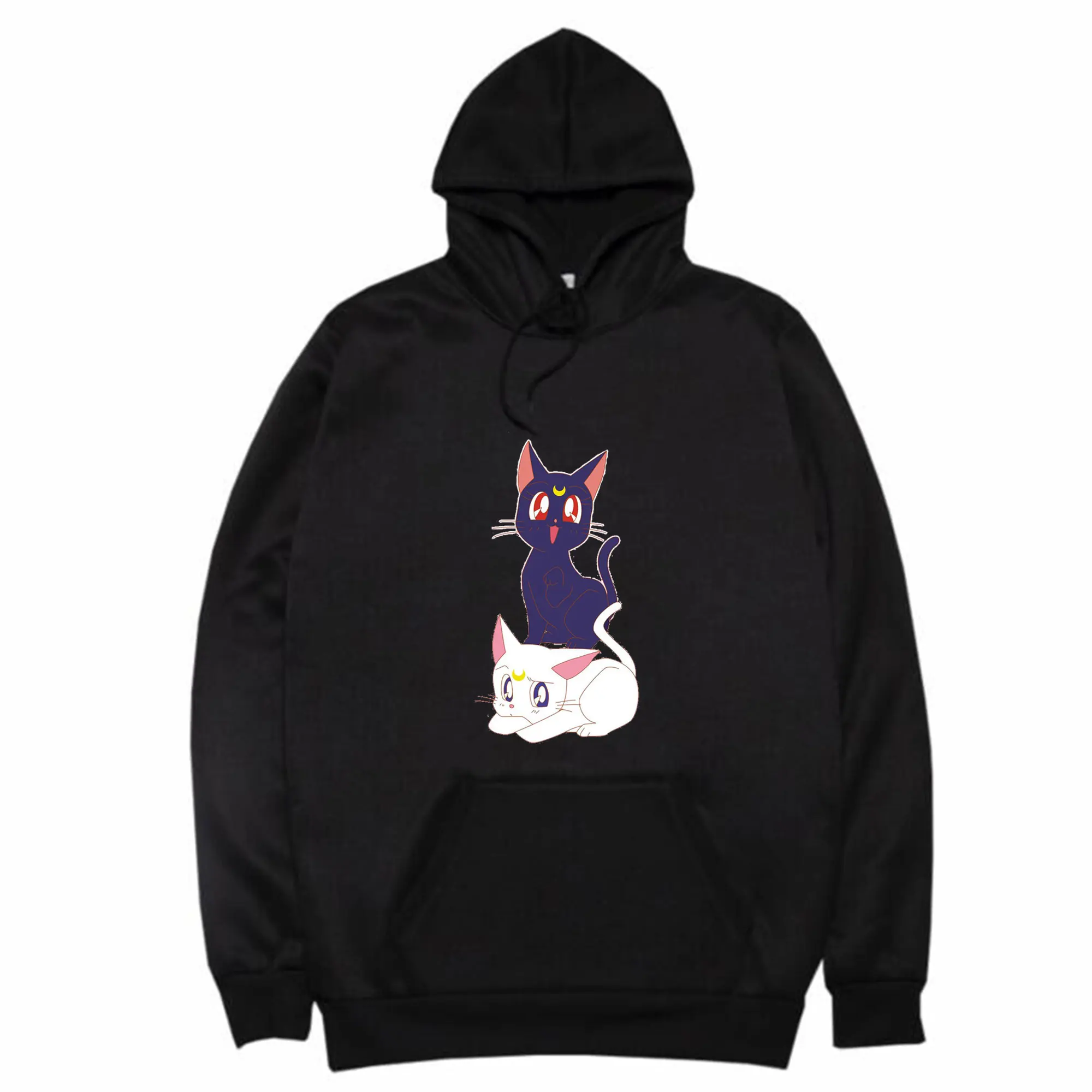 Anime Sailor Moon Lovely Cat Streetwear Fashion Hoodie Funny Long Sleeve Casual Hooded Sweatshirt Youth Autumn Pullover Tops
Anime Sailor Moon Lovely Cat Streetwear Fashion Hoodie Funny Long Sleeve Casual Hooded Sweatshirt Youth Autumn Pullover Tops