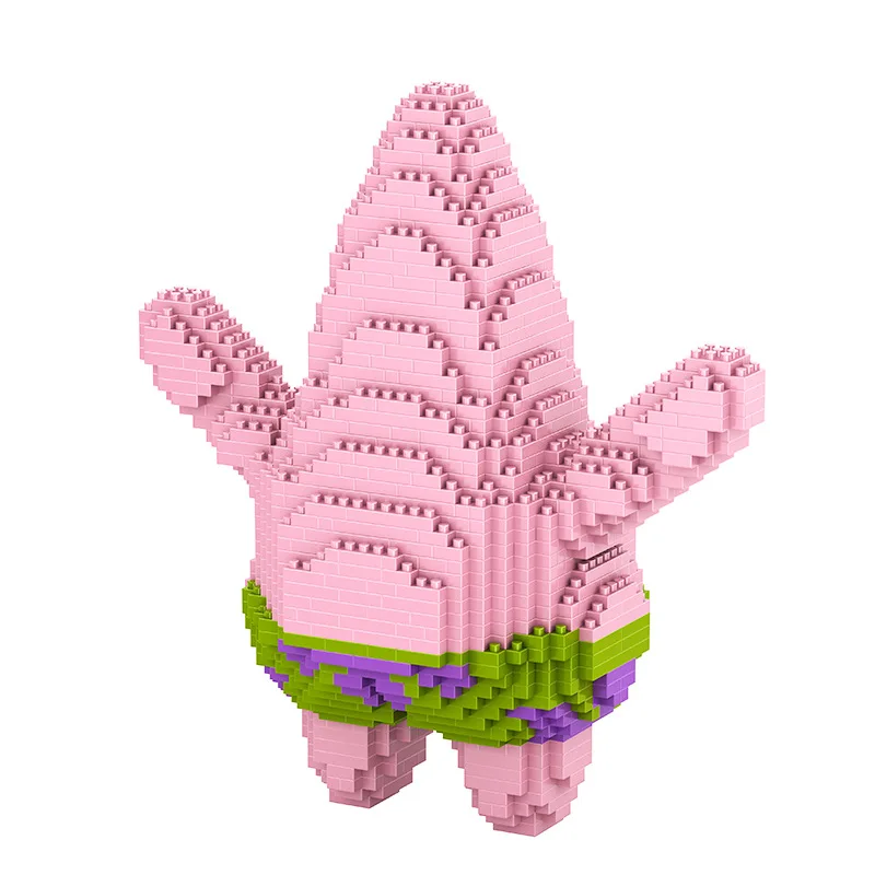 1500pcs 9008 Magic Blocks Cute Anime Patrick Star Building Bricks 3D Action Figure Sponge Micro Blocks Kids Toys Girls Gifts
1500pcs 9008 Magic Blocks Cute Anime Patrick Star Building Bricks 3D Action Figure Sponge Micro Blocks Kids Toys Girls Gifts